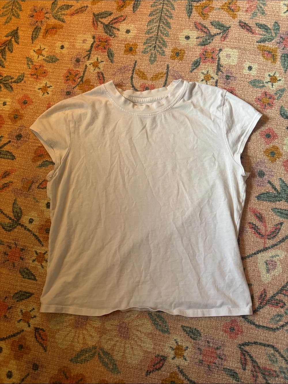 lululemon athletica Short Sleeve White baby Tee